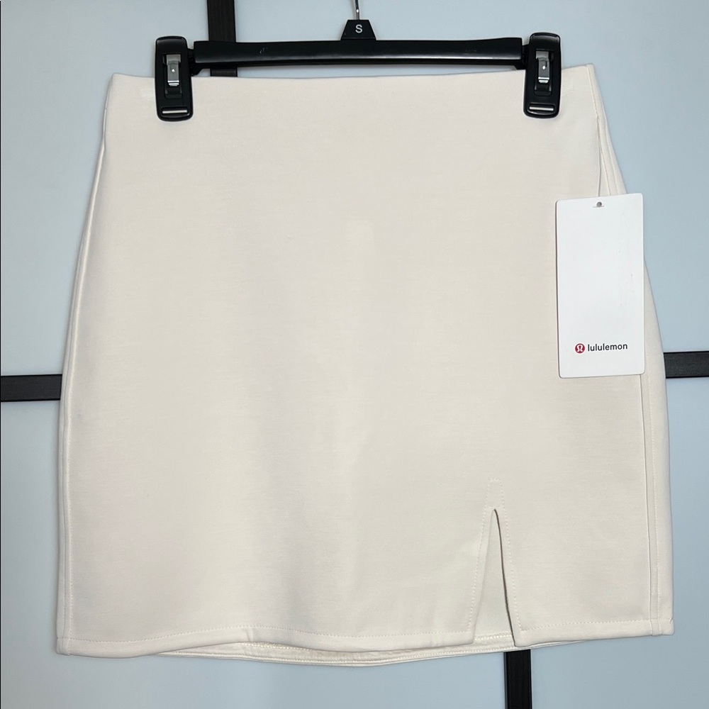lululemon athletica Cream Mini Skirt